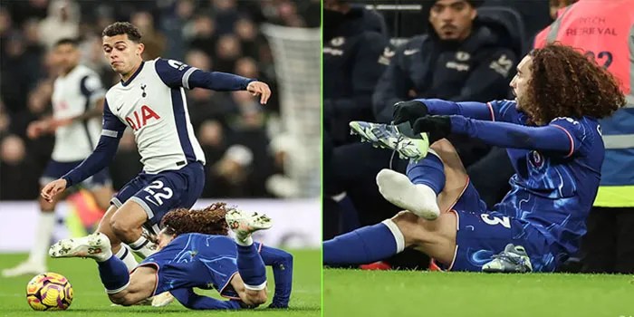 Kocak! Sepatu Cucurella Dibuang ke Bak Sampah Setelah Laga Tottenham vs Chelsea