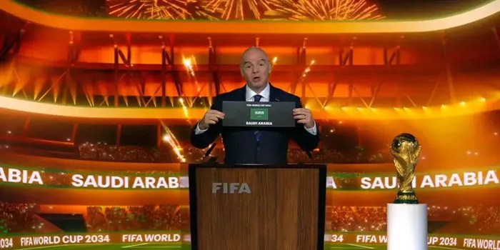 Piala Dunia 2034 Resmi Digelar di Arab Saudi