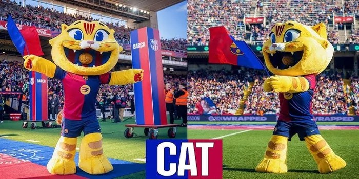 FC Barcelona Selalu Kalah di Kandang, Sejak Punya Maskot Baru