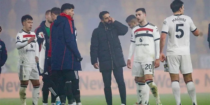 Ruben Amorim: MU ‘Kurang Agresif’ saat Kalah dari Wolves