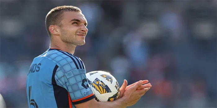 Gelandang NYCFC James Sands Dipinjamkan ke Klub Bundesliga St. Pauli