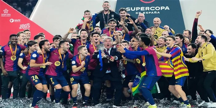 Barcelona Menaklukkan Real Madrid dengan Skor Telak 5-2 di Piala Super Spanyol