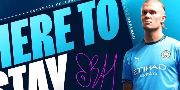 Haaland dan Man City Perpanjangan Kontrak