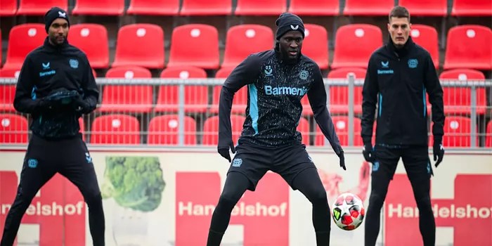 Boniface Kembali Main di Leverkusen Melawan Atletico Setelah Lama Absen