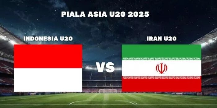 Pertandingan Timnas Indonesia U-20 Melawan Iran di Grup C Piala Asia 2025