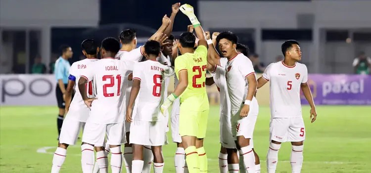 Pertandingan Timnas Indonesia U-20 Melawan Iran di Grup C Piala Asia 2025