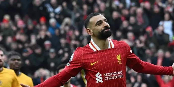Mo Salah Samai Rekor Gol Penalti Gerrard di Liga Inggris