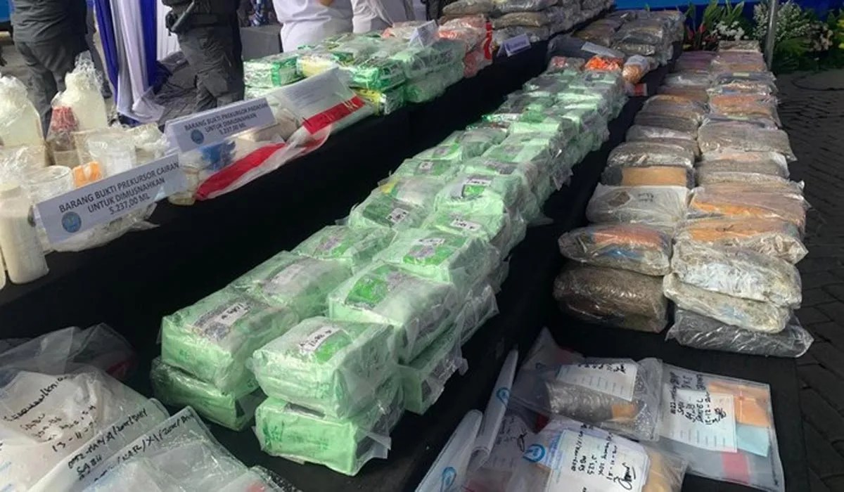 BNN Gebrak Jaringan Narkoba, Ganja Dari Amerika Serikat Beredar Di Indonesia