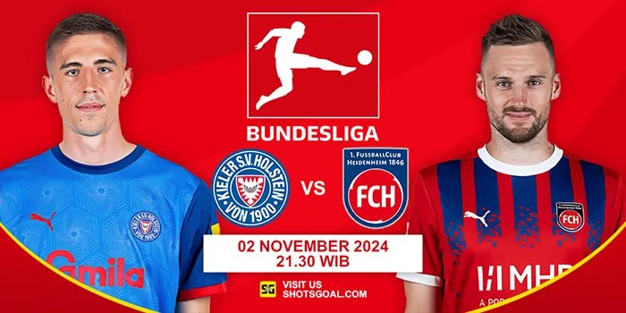 Prediksi Liga Jerman Hari Ini : Holstein Kiel Vs Heidenheim 02 November 2024