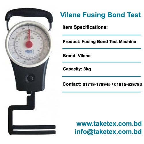 Fusing Bond Test Machine in Bangladesh Vilene