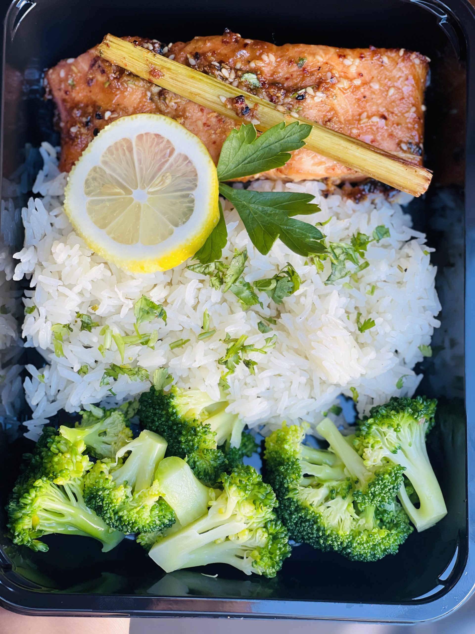 Lemongrass Miso Salmon (SoyFree) Thyme 2 Eat