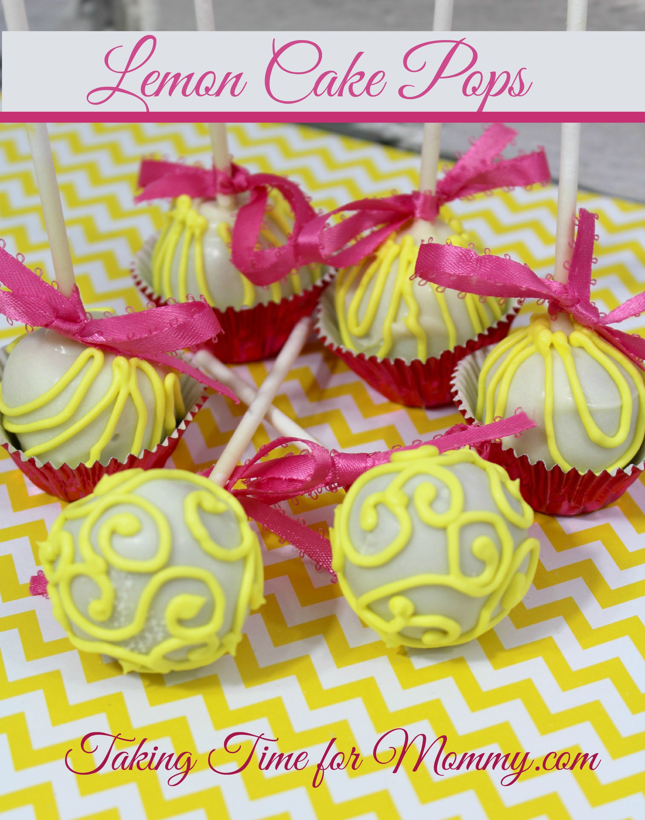 Lemon Cake Pops