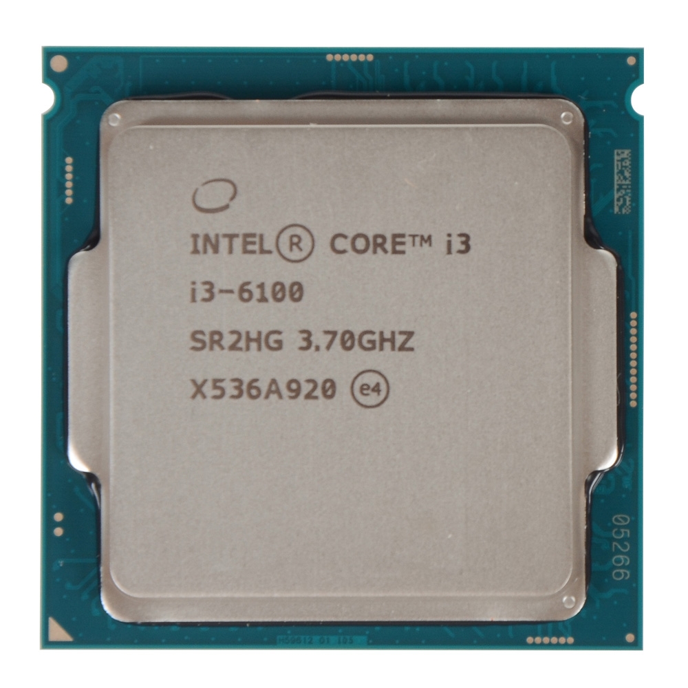 پردازنده اینتل CPU INTEL i3 6100 پردازنده دو هسته ای