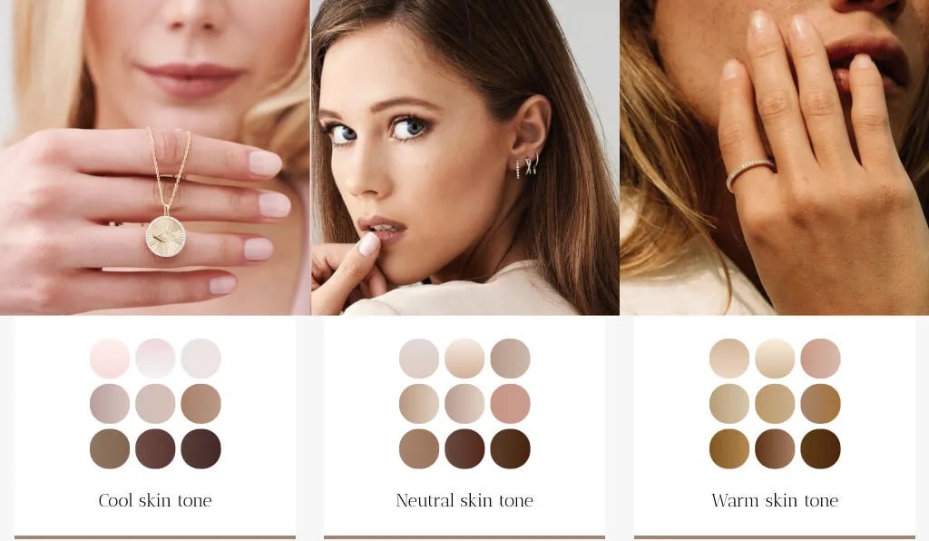 بهترین تکنیک های انتخاب جواهرات براساس رنگ پوست تلنگر