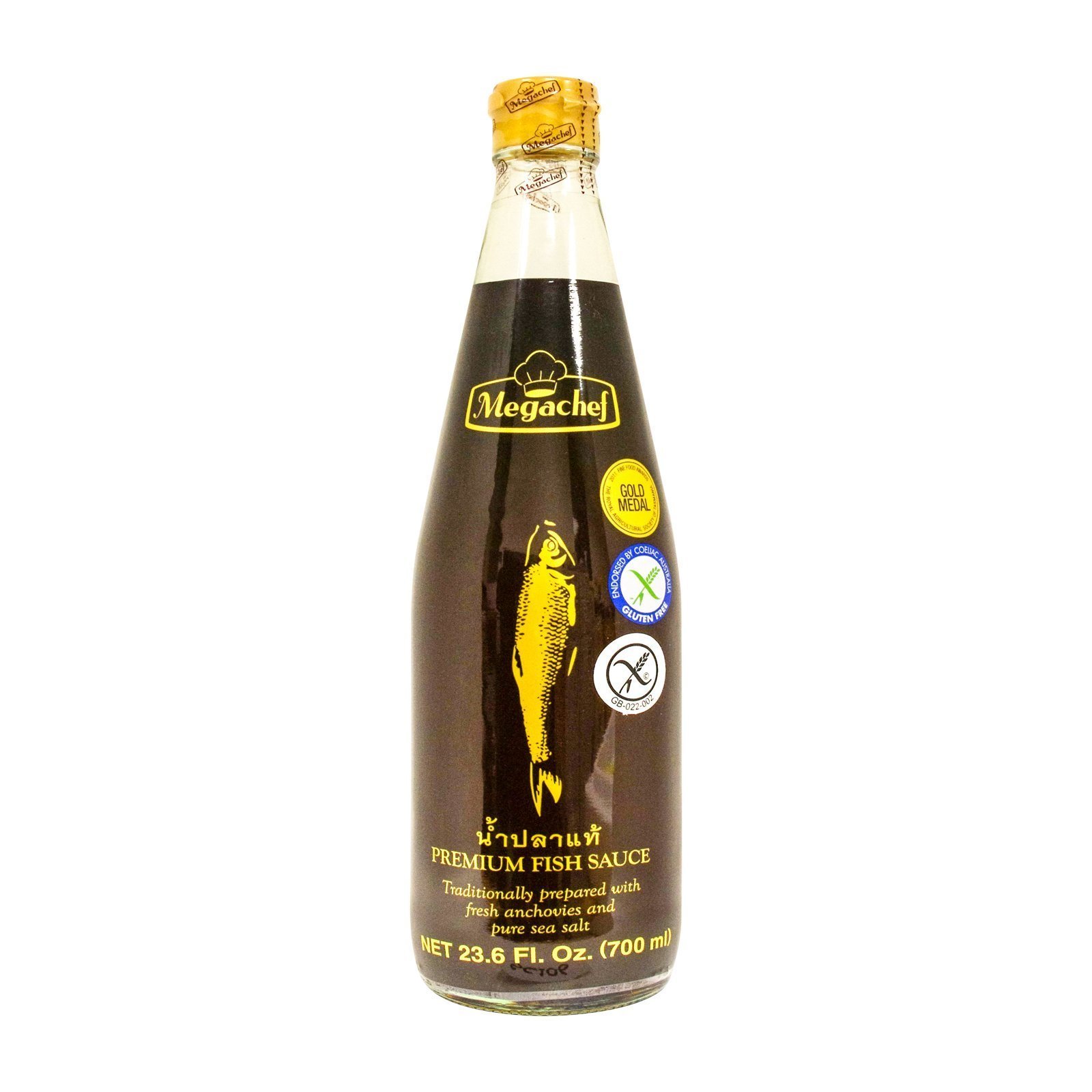 MEGACHEF PREMIUM FISH SAUCE (GLUTEN FREE) Talard Thai Food Service