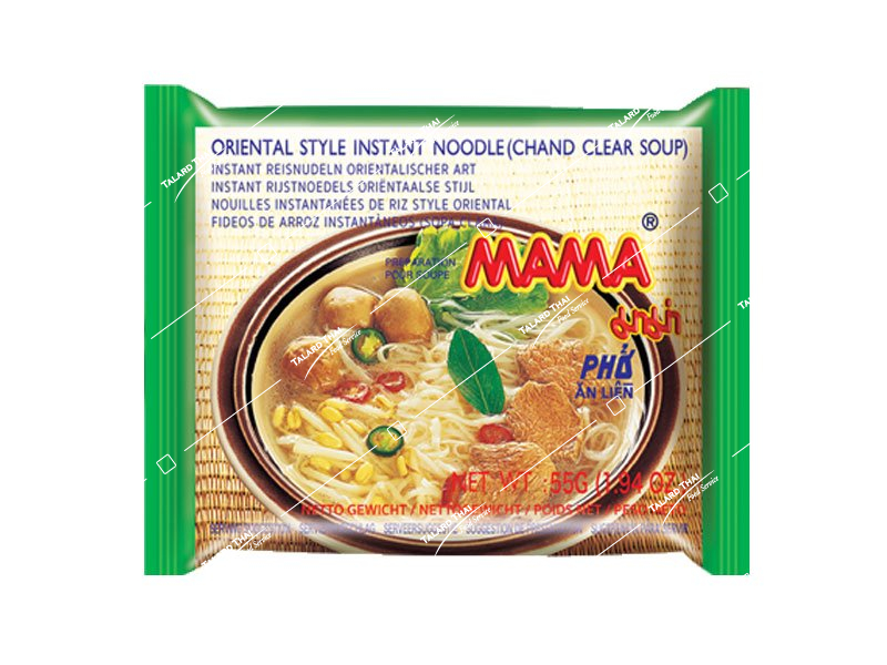 MAMA CLEAR SOUP CHAND NOODLE (AN LIEN) 55G. Talard Thai Food Service