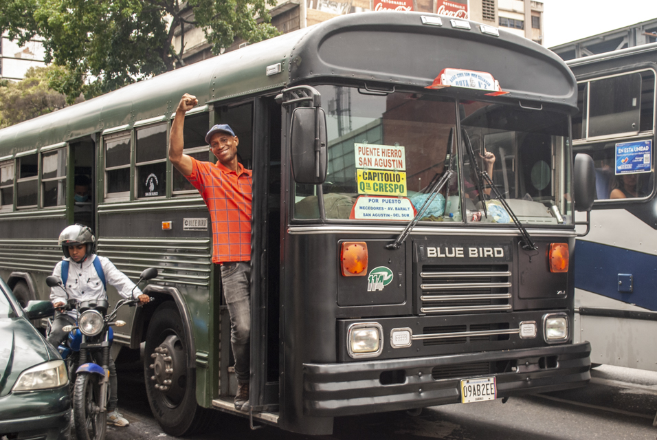 Aquí verás dónde están las paradas de transporte en Caracas