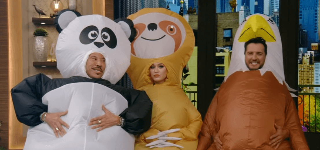 'American Idol' Judges Dress Up For Halloween on 'Live! With Kelly and