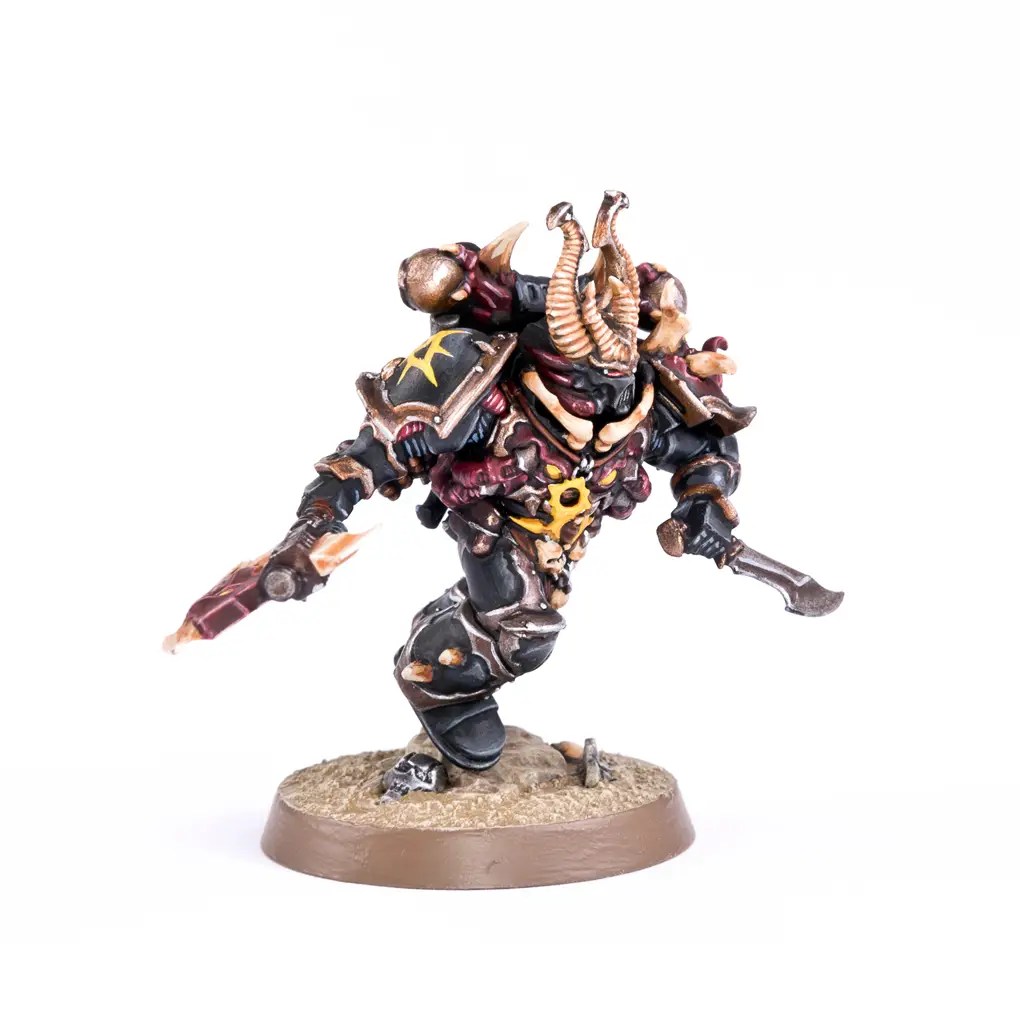 Showcase Chaos Space Marine Aspiring Champion Vrosh Tattersoul » Tale