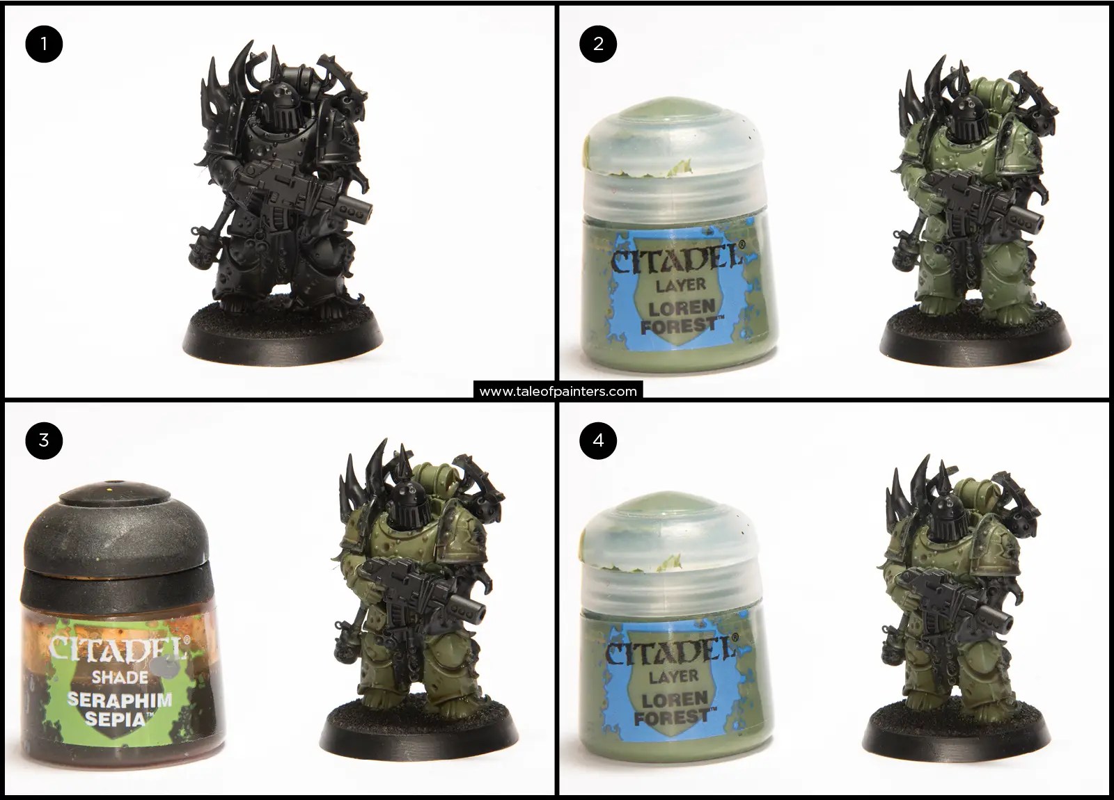 Tutorial How to paint Death Guard Plague Marines » Tale of Painters