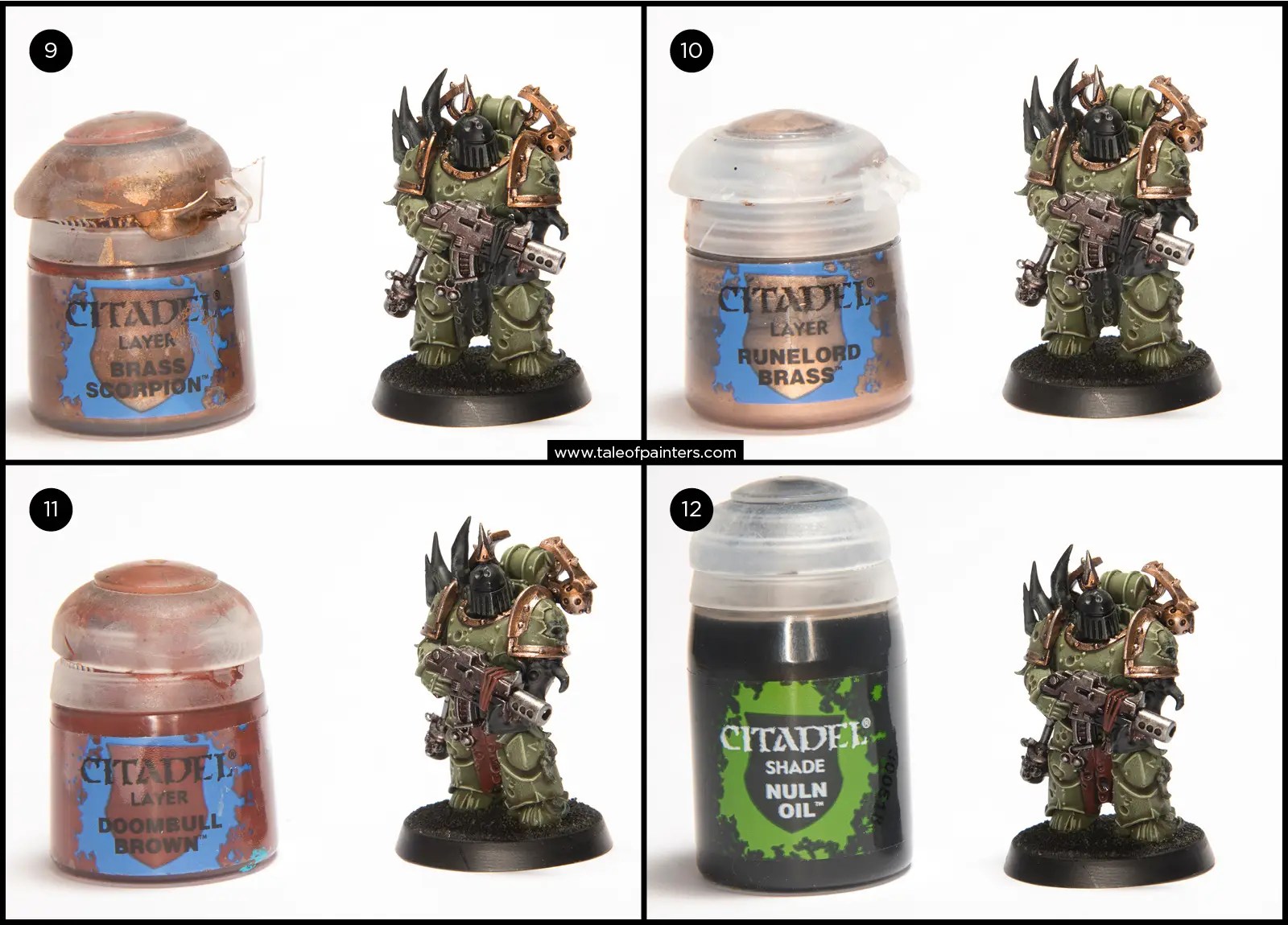Tutorial How to paint Death Guard Plague Marines » Tale of Painters