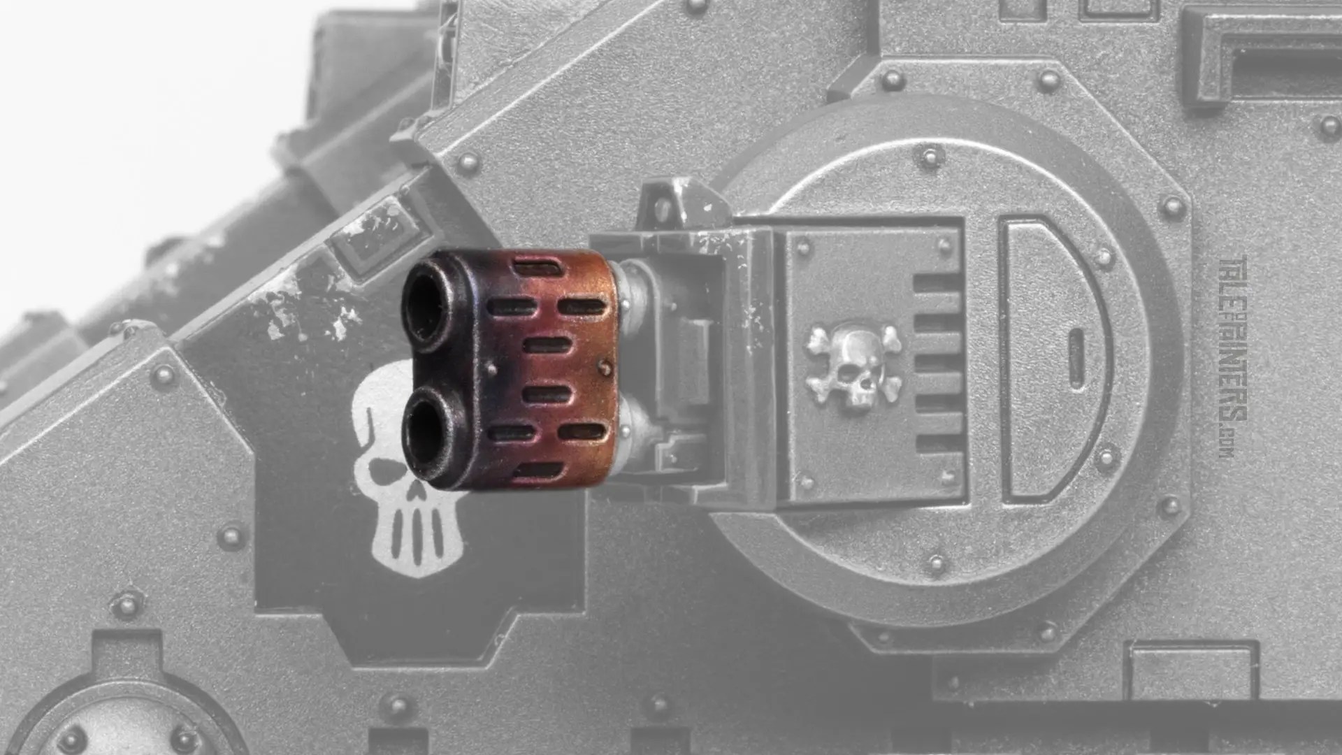 Tutorial How to paint a melta & flamer muzzle burn effect » Tale of