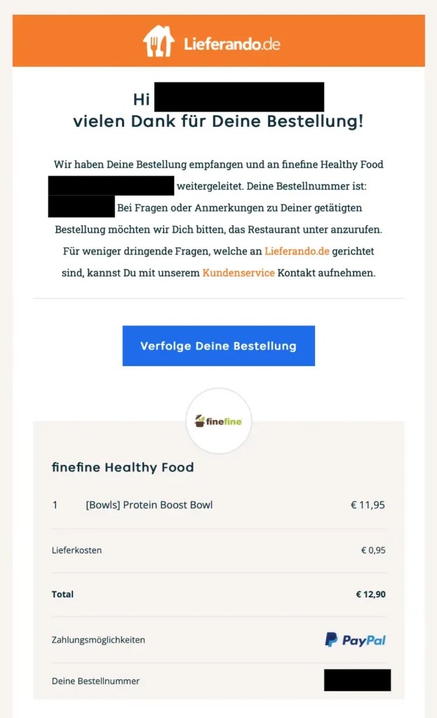 Lieferando Gutschein Trick Fast ein gratis Essen pro Monat!