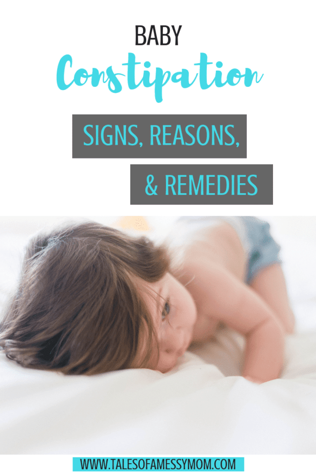 Baby Constipation Signs, Reasons, and Remedies Tales of