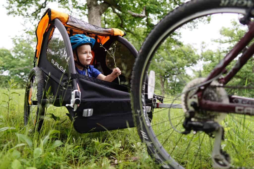 Burley Bee Review Budget Bike Trailer Tales of a Mountain Mama