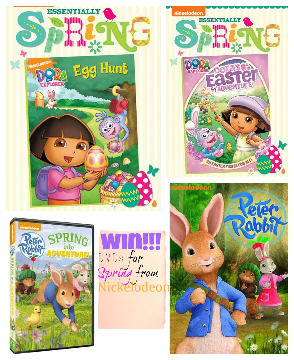 Peter Rabbit & Dora the Explorer DVD Tales of a Ranting