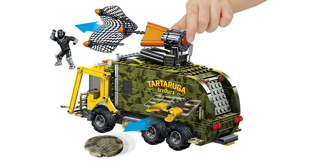 Teenage Mutant Ninja Turtles Battle Truck Tales of a