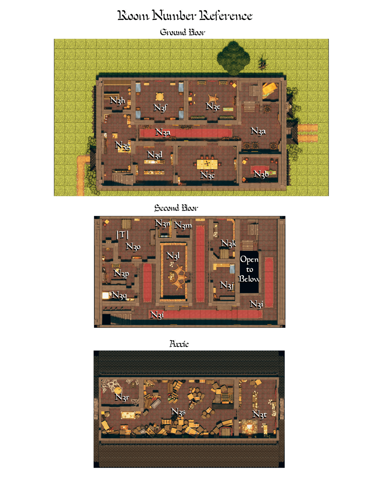 Curse of Strahd Burgomaster's Mansion Tales Tavern