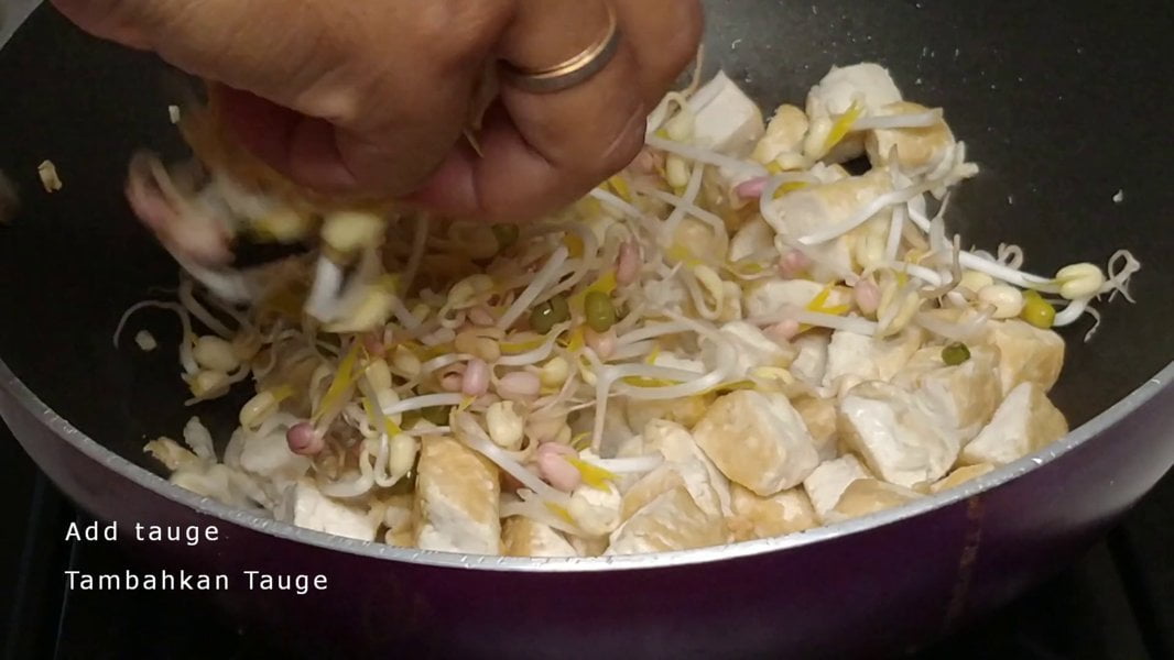 add tauge to tofu