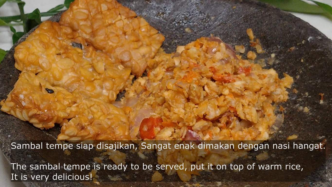 Sambal Goreng Tempeh