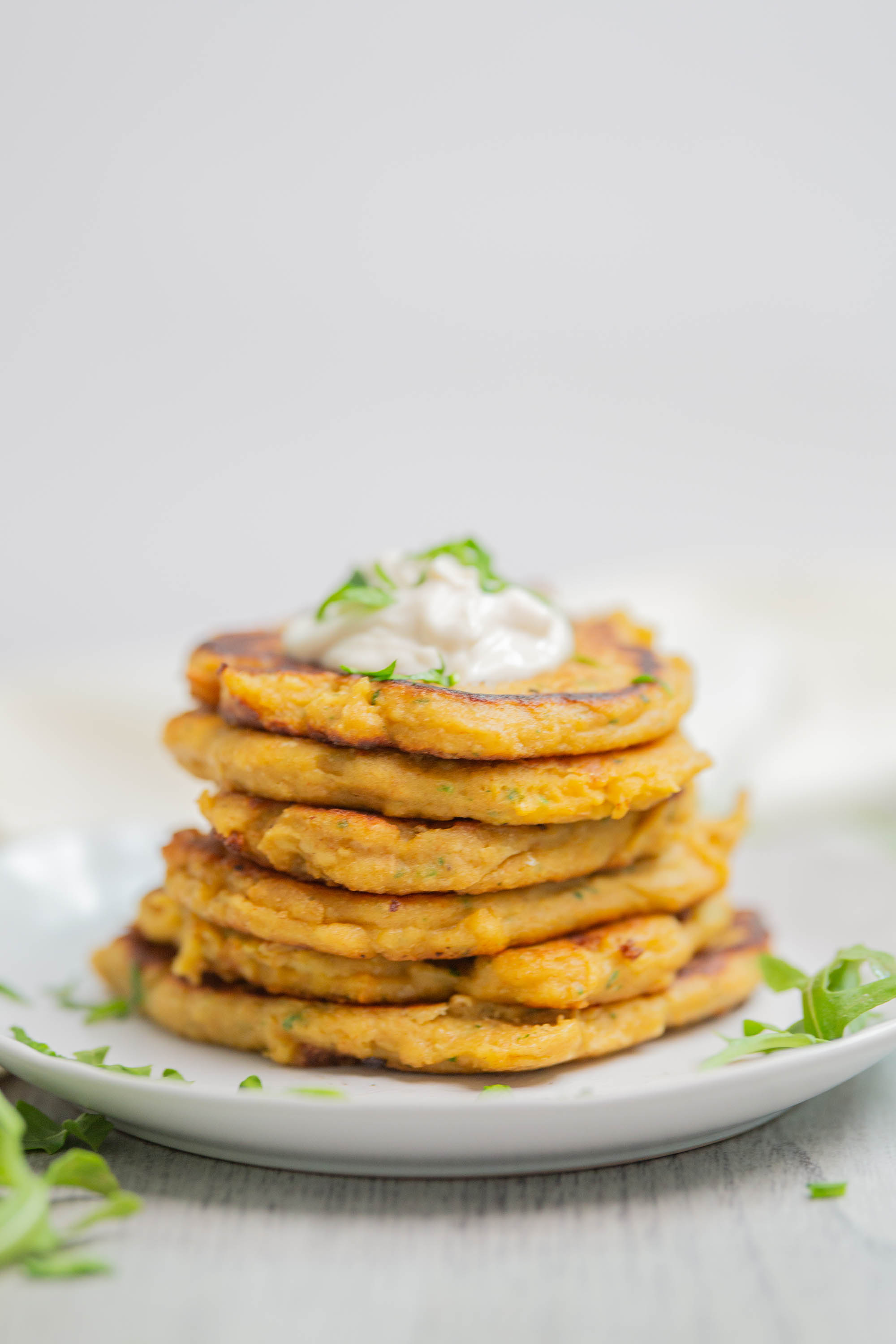 Savoury Lentil Potato Pancakes Talida Voinea
