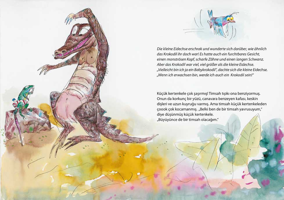 Die kleine Eidechse TALISA Kinderbuchverlag niki web Januar 3, 2017 339