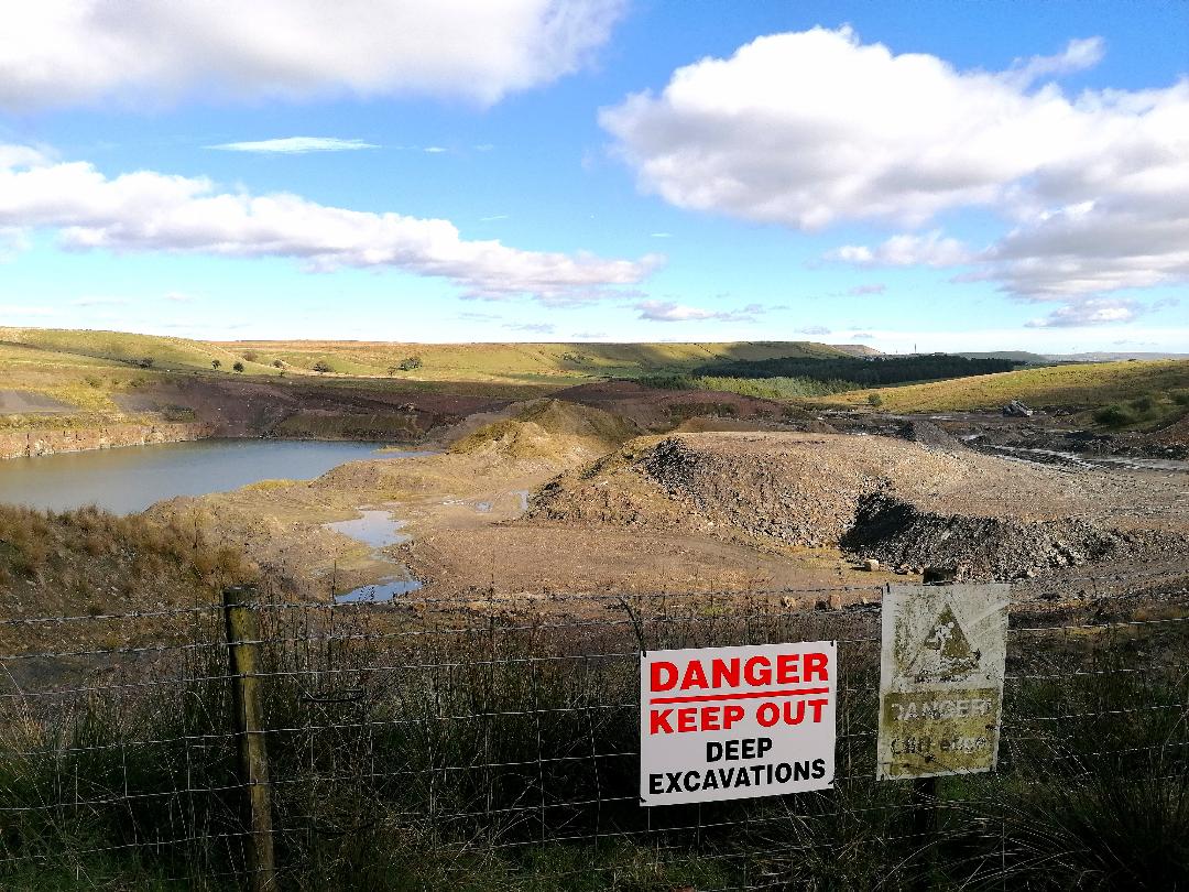 Troy Quarry Tali walks
