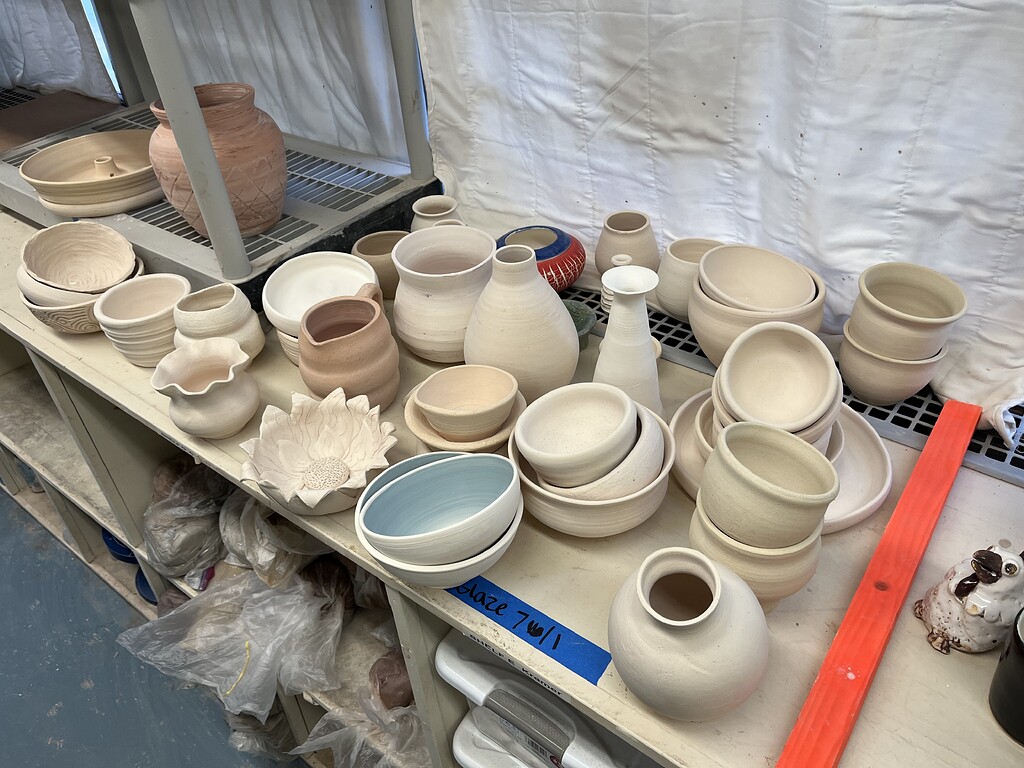 Bisque fire complete. 2023.07.03 Kiln Firing Notices MakeICT