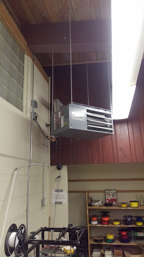 Fablab furnace making bad noises MakeICT