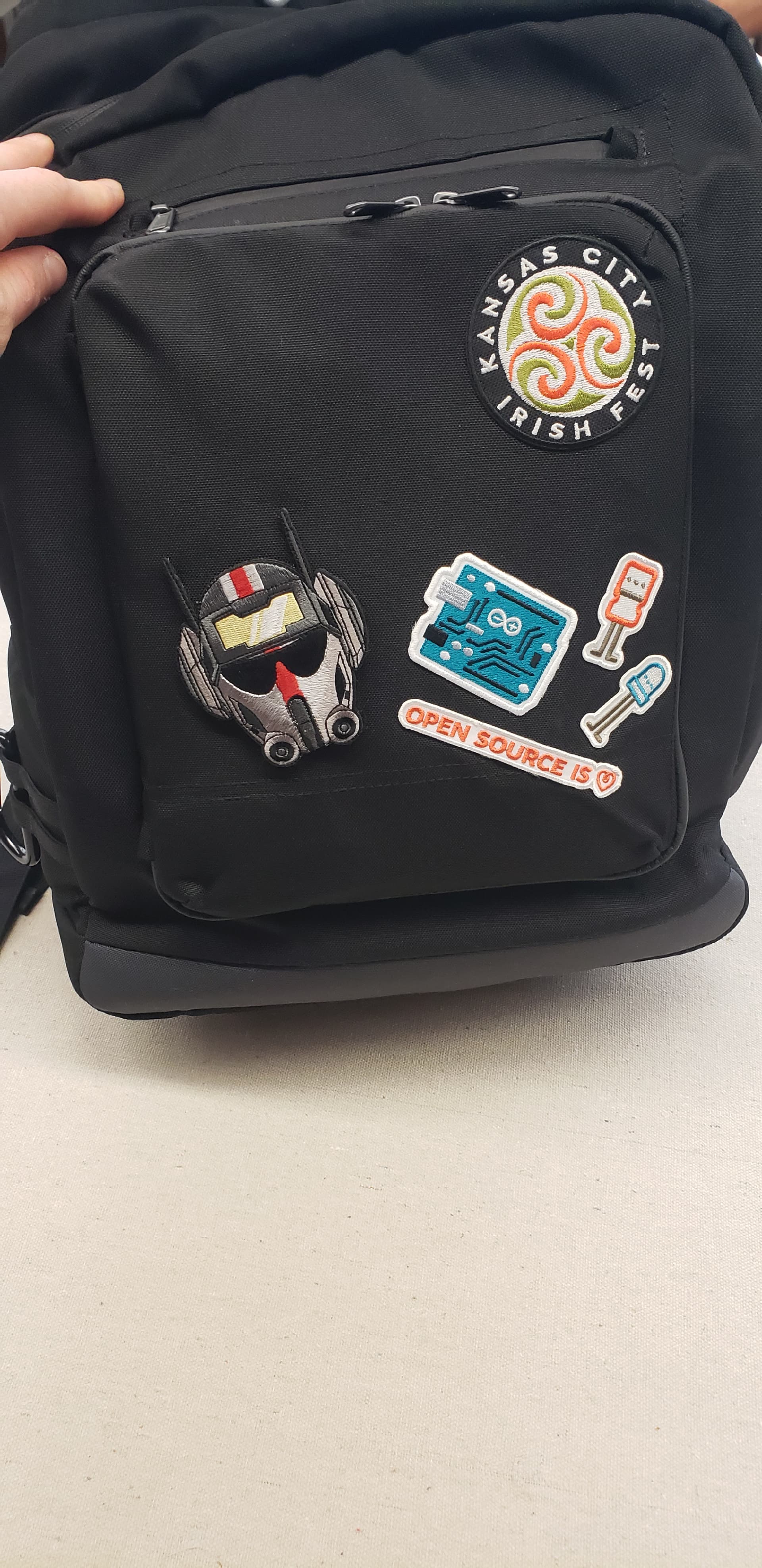 Backpack Patches Textiles MakeICT