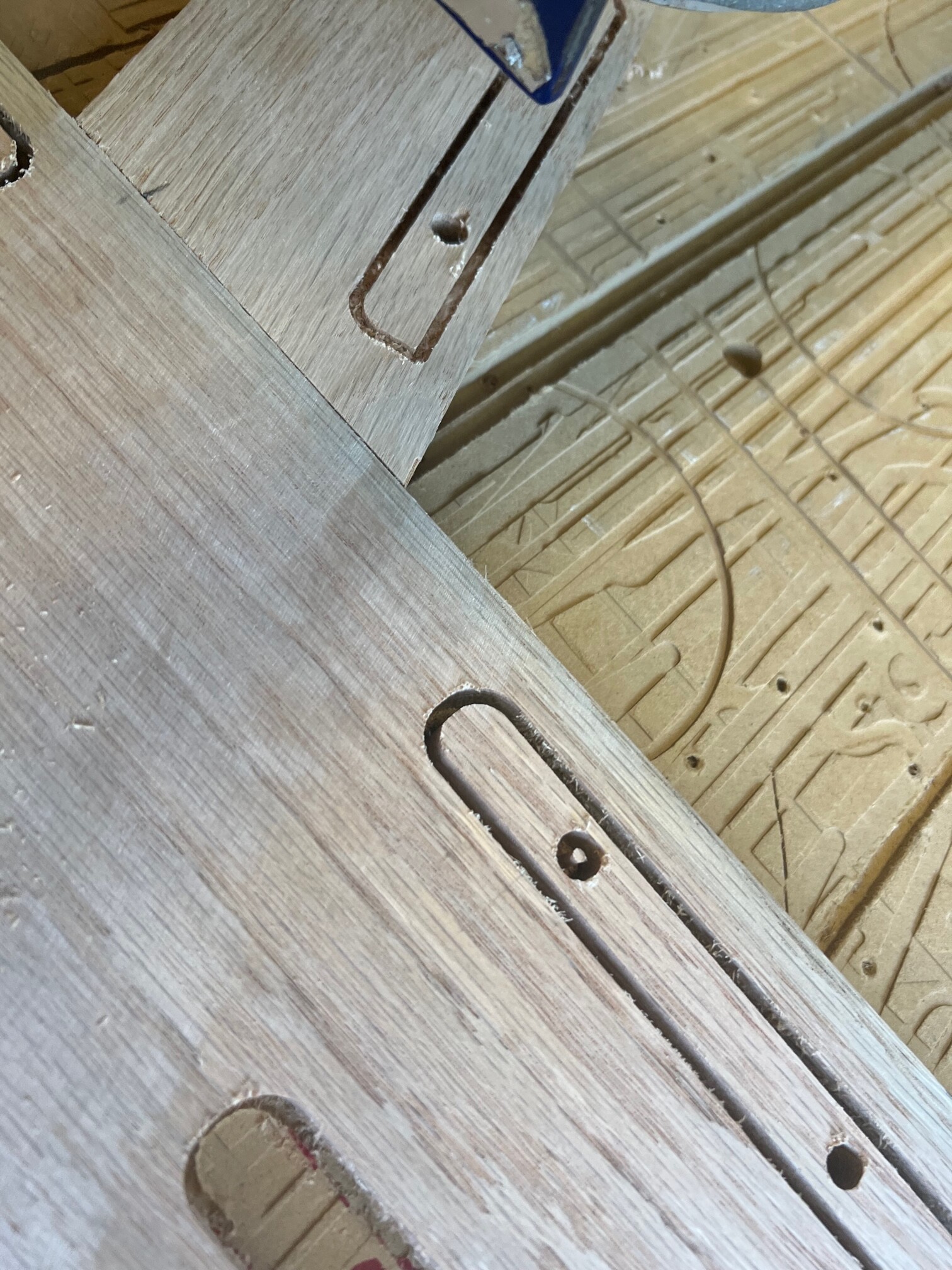 ShopBot Easel corner rounding Wood Shop MakeICT