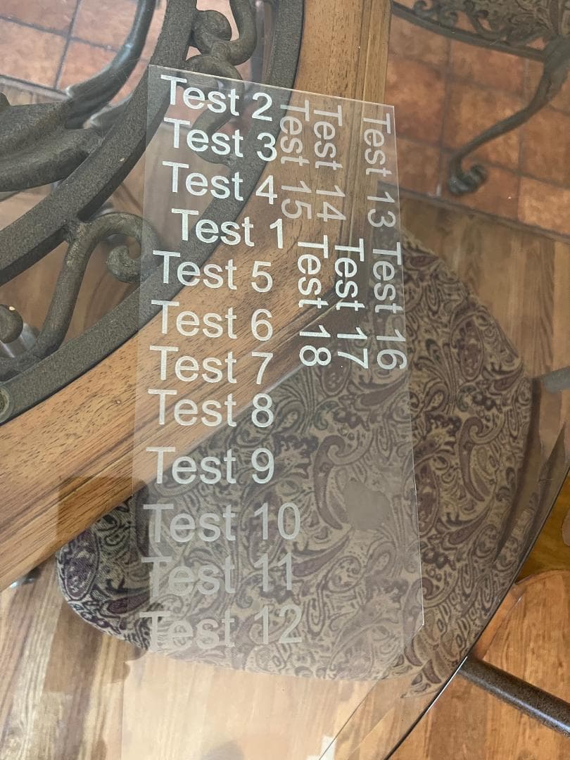 Laser etching glass What are you making? MakeICT