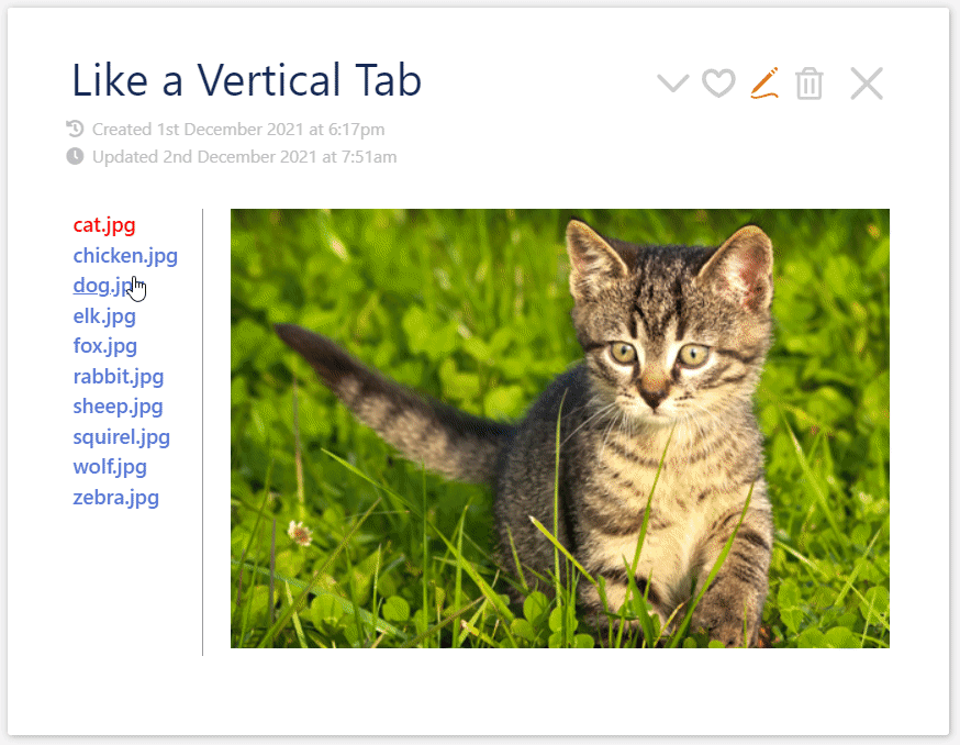 Grid CSS to Create a Vertical Tab Like Structure Tips & Tricks Talk TW