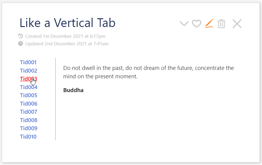 Grid CSS to Create a Vertical Tab Like Structure Tips & Tricks Talk TW