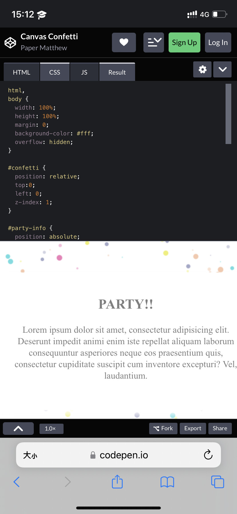 Use confetti in tiddlywiki Tips & Tricks Talk TW