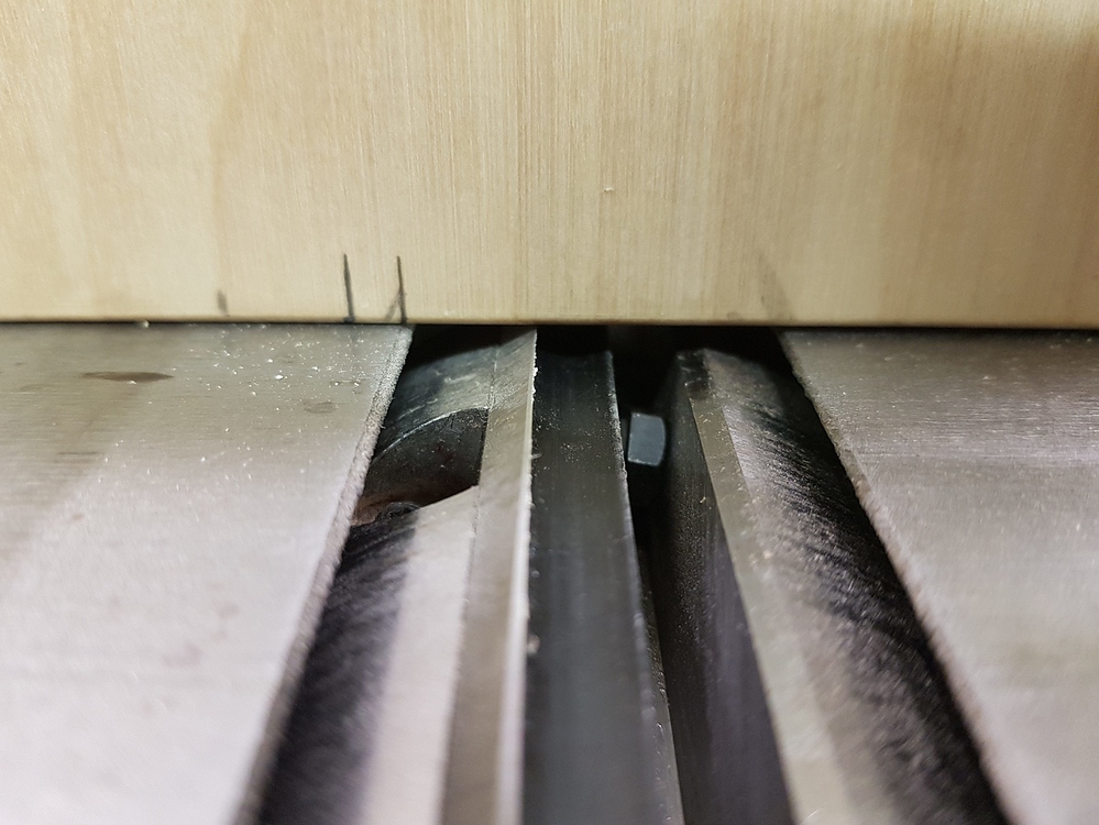 Jointer blade replacement Space and infrastructure VHS Talk