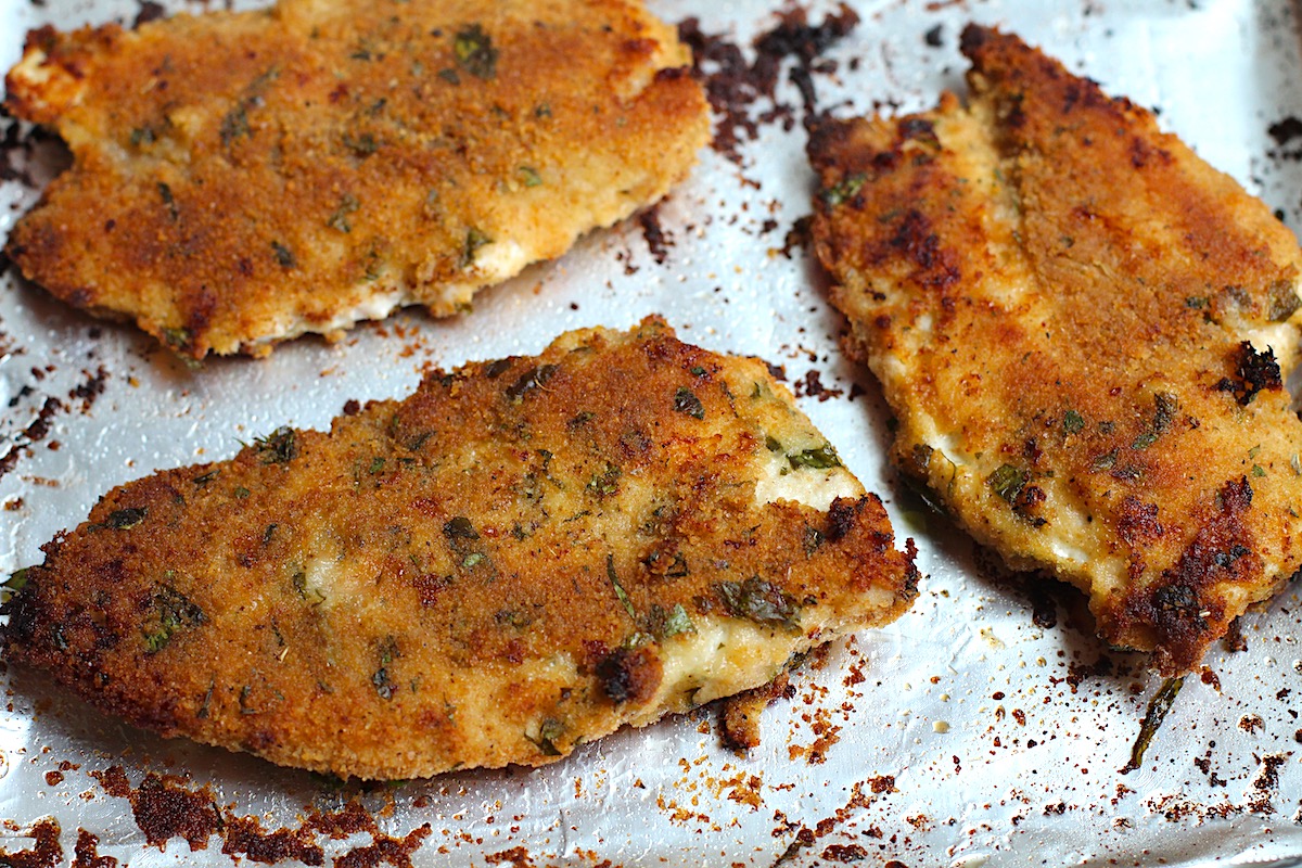 Baked Italian Chicken Cutlets {30 Minutes!} Talking Meals