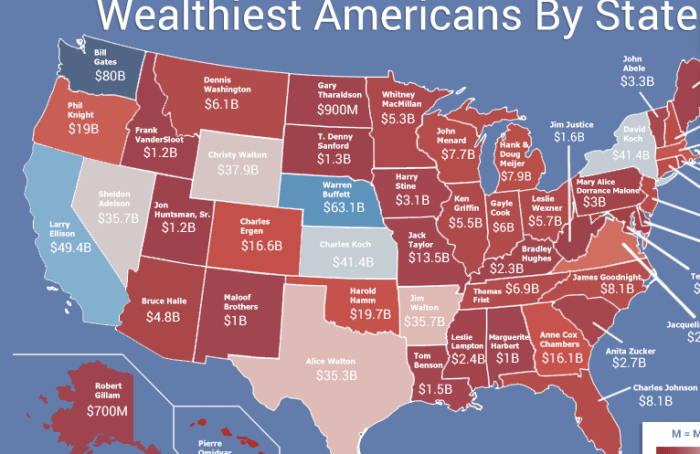 High net worth individuals by state