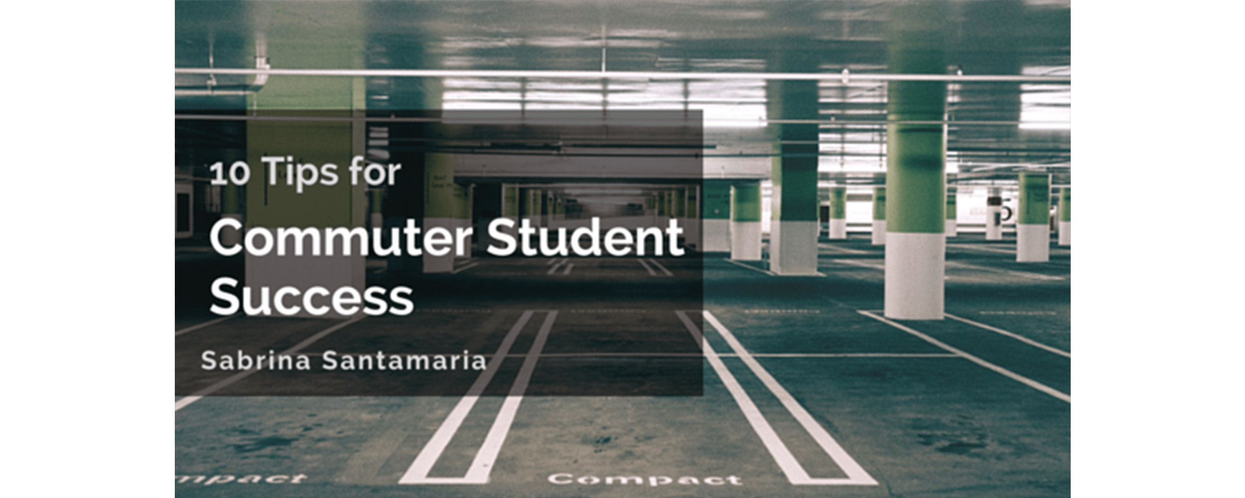 10 Tips for Commuter Student Success