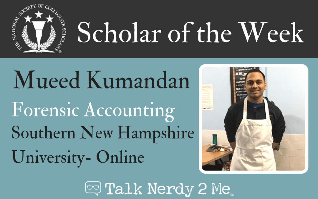 Scholar of the Week Mueed Kumandan